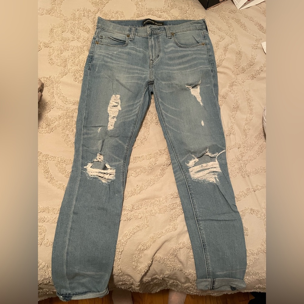 Express girlfriend jean size 2